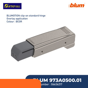 [EZM.2600743] BLUM DUMPER ENGSEL BLUMOTION CLIP-ON 973A0500 STANDARD HINGE OVERLAY