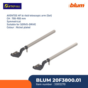 [EZM.2600747] BLUM ENGSEL PEGAS HIDROLIK 20F3800.01 AVENTOS HF W38 SET CH=700-900MM