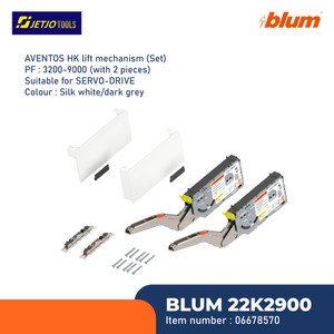 BLUM ENGSEL LIFT UP AVENTOS HK TOP 22K2900 LIFT MECHANISM PF=3200-9000
