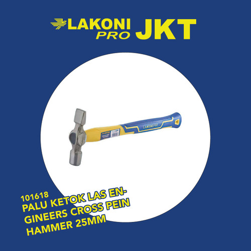 [EZM.2601959] 101618 LAKONI PRO PALU KETOK LAS ENGINEERS CROSS PEIN HAMMER 25mm