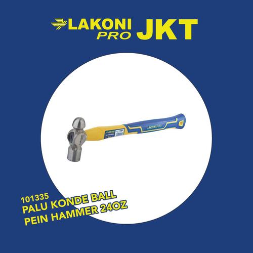 [EZM.2601491] 101335 LAKONI PRO PALU KONDE BALL PEIN HAMMER 24OZ