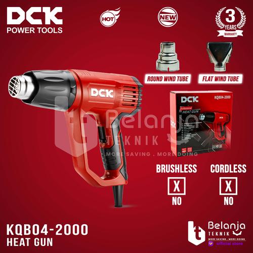 [EZM.3505563] DCK Mesin Heat Gun Hot Gun Mesin Pemanas KQB04-2000 Heatgun 2000 Watt