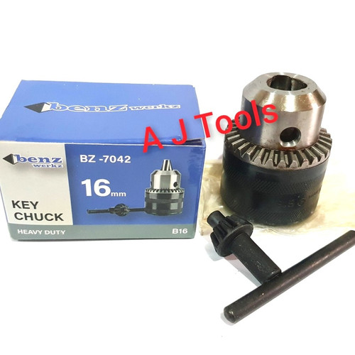 [EZM.3500622] Benz Kepala Bor Kones 16 mm Drill Chuck Kones Polos Sok B16 B 16 16mm