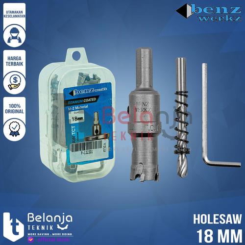 [EZM.3500630] Benz Matabor Stainless 18 MM Hole Saw TCT 18 mm Holesaw 18 MM