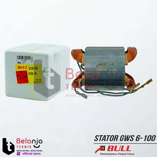 [EZM.3500673] Bull Stator Gerinda Bosch GWS 6-100 Rumah Armature Gerinda GWS6-100