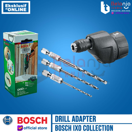 [EZM.3505606] Bosch IXO Collection Drill Adapter Kepala Bor Jangkauan Sudut Sempit