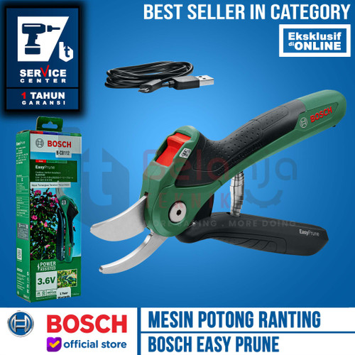 [EZM.3500694] Bosch Easy Prune Garden 3.6V Cordless Mesin Potong Ranting Shear USB