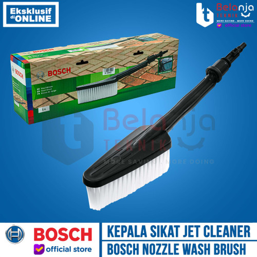 [EZM.3505607] Bosch Nozzle Wash Brush Aquatak Kepala Sikat Jet Cleaner AQT
