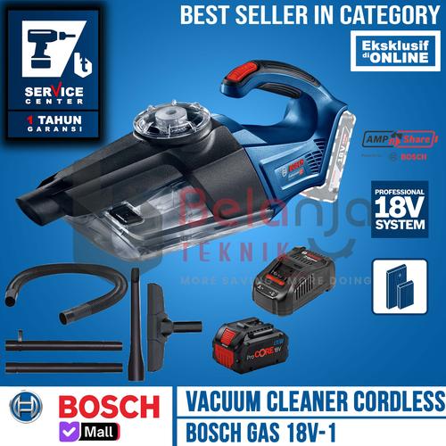 [EZM.3500701] Bosch Mesin Sedot Vacuum Cleaner Cordless Gas 18V-LI Procore 18V 8 AH