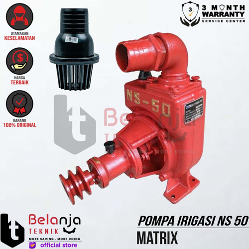 [EZM.3500725] Matrix Mesin Pompa Air Irigasi NS 50 Centrifugal Water Pump 2" Inch
