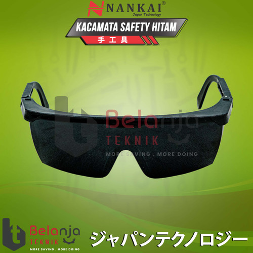 [EZM.3500747] Nankai Kacamata Safety Hitam Kacamata Las Hitam Safety Welding Googles