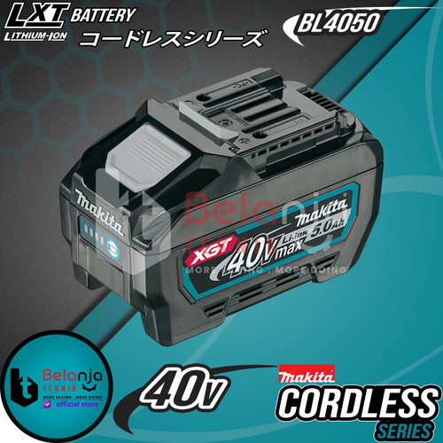 [EZM.3500768] Makita Battery 40V 5Ah BL 4050 Baterai 40 Volt 5 Ah Lithium Ion BL4050