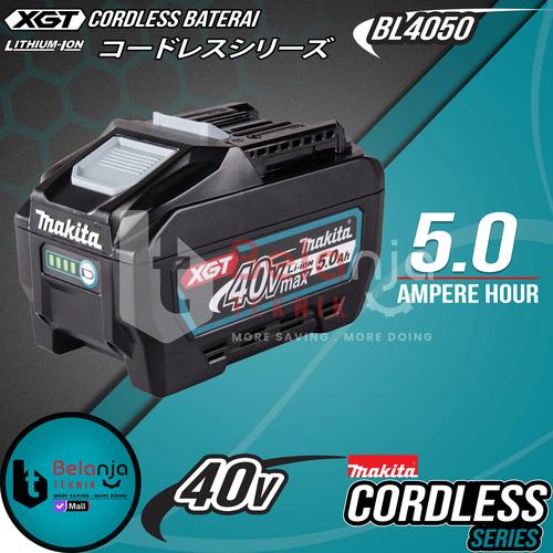 [EZM.3500768] Makita Battery 40V 5Ah BL 4050 Baterai 40 Volt 5 Ah Lithium Ion BL4050