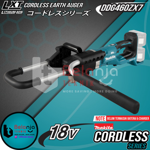 [EZM.3500771] Makita Cordless Earth Auger DDG460ZX7 Mesin Bor Penggali Tanah Pohon
