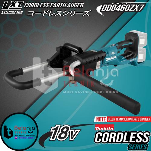 [EZM.3500771] Makita Cordless Earth Auger DDG460ZX7 Mesin Bor Penggali Tanah Pohon
