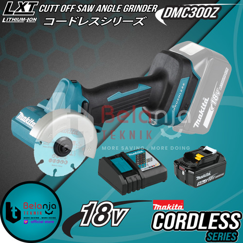 [EZM.3505651] Makita Cutt Off Saw Angle Grinder Cordless Mesin Potong DMC300Z Set 3"