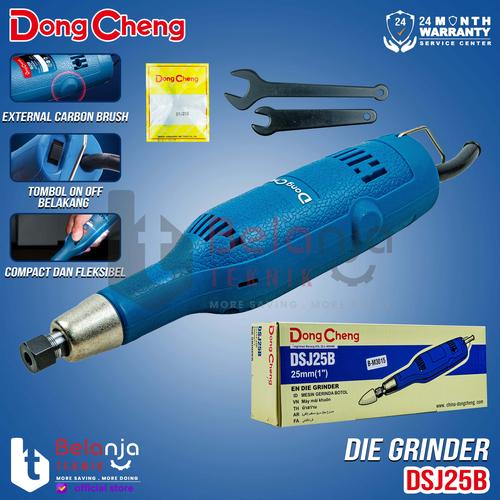 [EZM.3500778] Dongcheng Mesin Gerinda Botol Listrik DSJ25B Die Grinder 400 Watt 25mm
