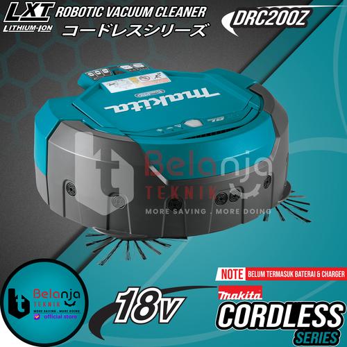 [EZM.3500793] Makita Cordless Robotic Vacuum Cleaner DRC200Z Penghisap Debu 2.5L 36V