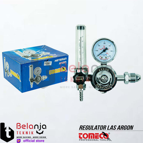 [EZM.3500803] Tomeco Regulator Las Argon YAR-66 Drat Luar Welding Regulator Argon