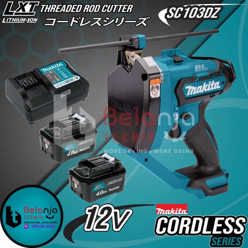 [EZM.3500827] Makita Mesin Pemotong Besi SC103GZ Threaded Rod Cutter Cordless Set