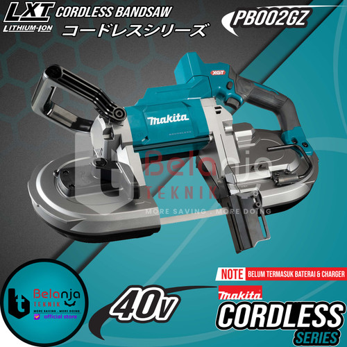 [EZM.3500842] Makita Mesin Potong Kayu Band Saw Baterai PB002GZ Bandsaw Cordless 40V