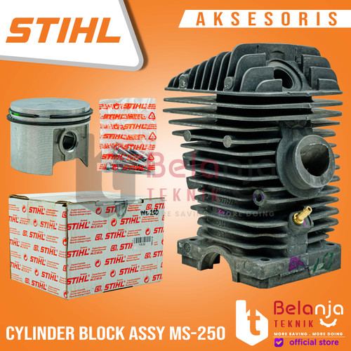 STIHL Cylinder Block MS 170 Blok MS170 Sparepart Mesin Chainsaw Stihl