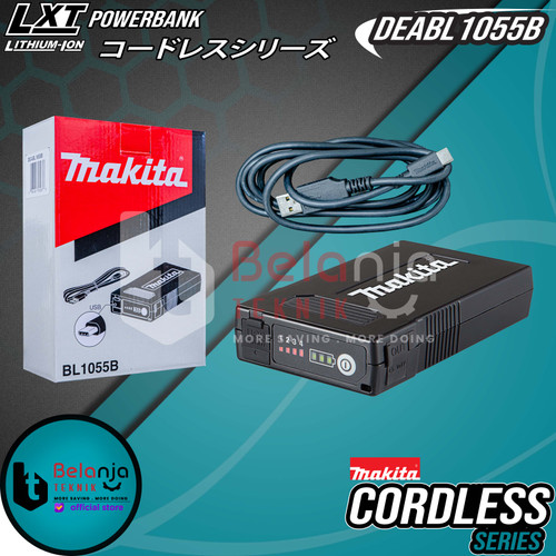 [EZM.3500878] Makita Powerbank DEABL1055B 3.6V Rechargeable Battery Pengisi Daya 3.6