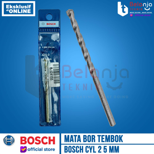 [EZM.3505703] Bosch Mansory Drill Bits CYL-2 5 X 85 MM Mata Bor Beton Tembok 5MM