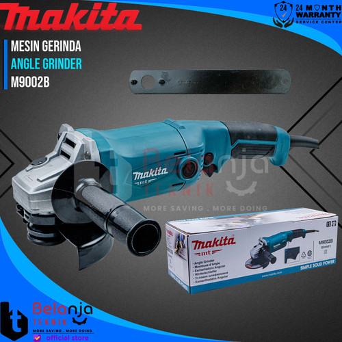 [EZM.3500931] Makita Mesin Gerinda Tangan M9002B Angle Grinder M 9002 B 5 Inch 1050W