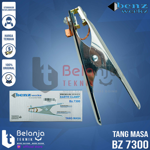 [EZM.3505750] Benz Tang Massa 300 A Earth Clamp 300A Stang Masa Las WTR0103 Stang