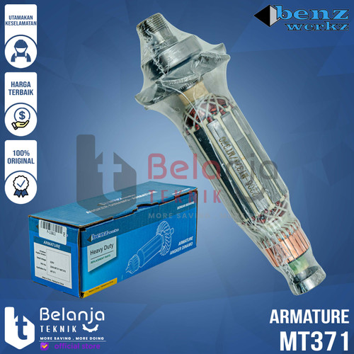 [EZM.3505762] Benz Armature Angker Trimmer Profil Maktec MT370 MT371 MT 370 Armatur