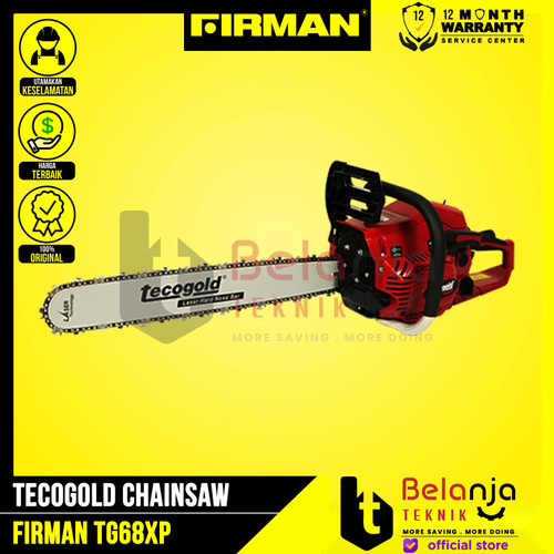[EZM.3500966] Firman Tecogold Chainsaw TG68XP 22 Inch Mesin Potong Kayu Gergaji 22In