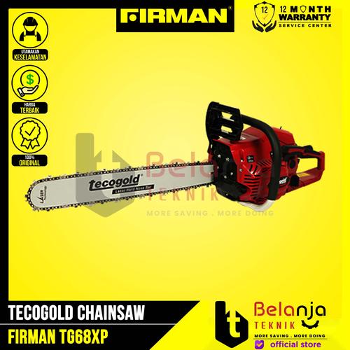 [EZM.3500966] Firman Tecogold Chainsaw TG68XP 22 Inch Mesin Potong Kayu Gergaji 22In