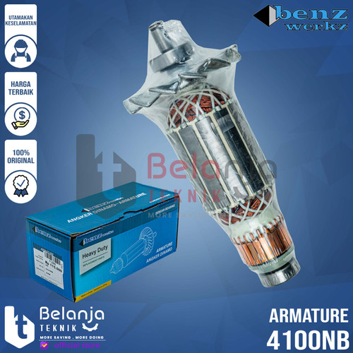 [EZM.3505800] Benz Armature 4100 NB Angker Dinamo Mesin Potong Keramik Marble Makita
