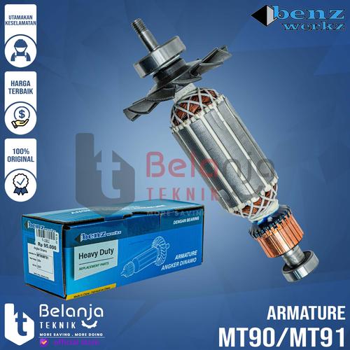[EZM.3500985] Benz Armature MT90 Armatur Angker Rotor Mesin Gerinda Maktec MT90 MT91