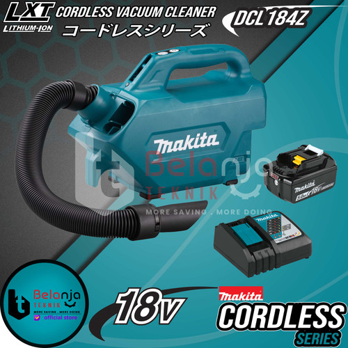 [EZM.3501043] Makita Vacuum Cleaner DCL184Z Cordless Portable Penghisap Debu Set 18V