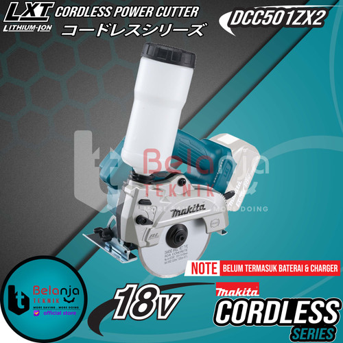 [EZM.3501051] Makita Cordless Power Cutter 18V DCC501ZX2 Mesin Potong Beton 18 V