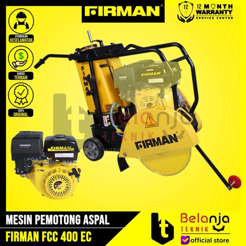 [EZM.3501067] FIRMAN Mesin Potong Aspal FCC 400 EC Concrete Cutter Penggerak SFE 390