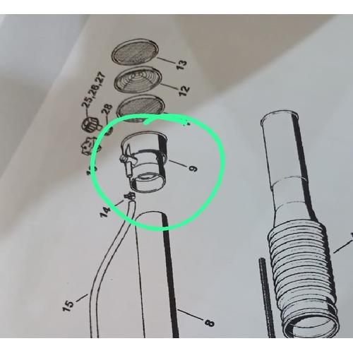[EZM.3505877] Stihl Kepala Ujung Semprotan Mist Blower SR 5600 Sparepart SR5600