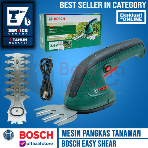 [EZM.3501130] Bosch Mesin Potong Rumput Gunting Semak Baterai Easy Shear Cordless