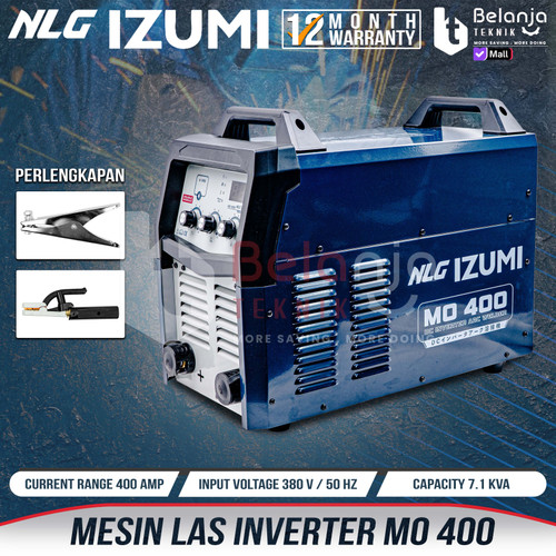 [EZM.3501184] Izumi Welding Machine Mesin Travo Las MO MMA 400 Trafo Inverter 400A
