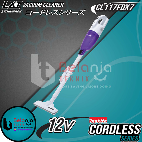 [EZM.3501227] Makita Vacuum Cleaner CL117FDX7 Cordless Potable Penghisap Debu 12V CL