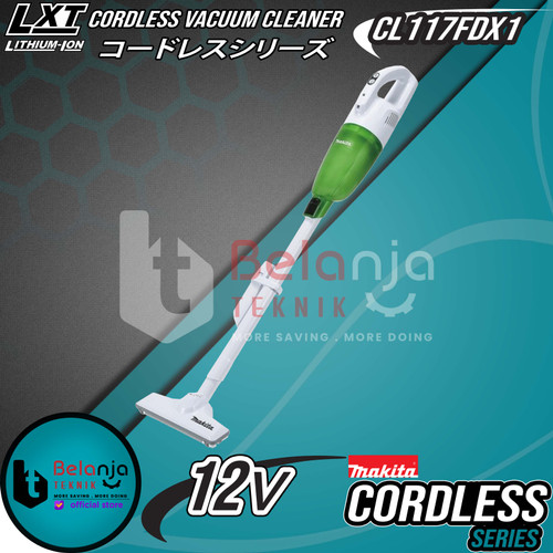 [EZM.3501228] Makita Vacuum Cleaner CL117FDX1 Cordless Potable Penghisap Debu 12 V