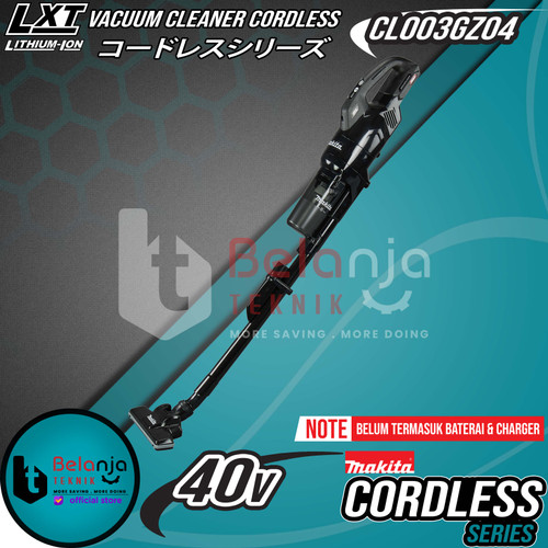 [EZM.3501231] Makita Vacuum Cleaner Cordless CL003GZ04 Penghisap Debu 40V Unit Only