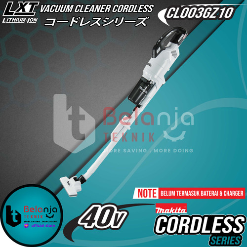 [EZM.3501232] Makita Vacuum Cleaner Cordless CL003GZ10 Penghisap Debu 40V Unit Only
