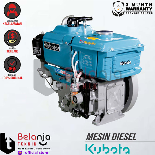[EZM.3501245] KUBOTA Mesin Diesel RD 85 DIH 1S Diesel Penggerak RD85 HOPPER