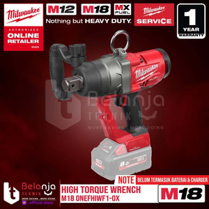 [EZM.3501269] Milwaukee High Torque Wrench M18 ONEFHIWF1-0X Pembuka Baut 1 Inch 18V
