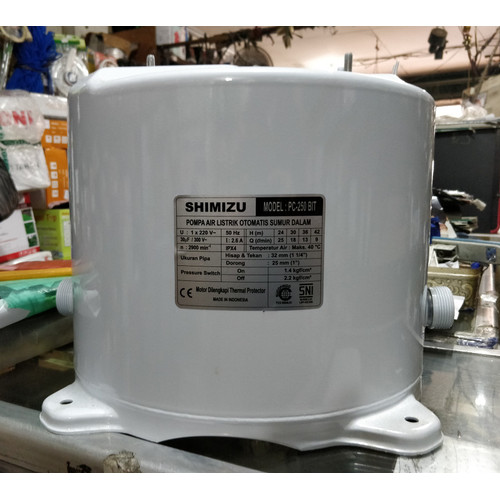 [EZM.3505969] Shimizu Tangki Pompa Air PC250 Tabung Bawah Pressure Tank PC 250 Bit