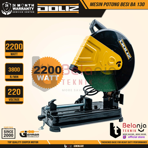 [EZM.3501381] Doliz Mesin Potong Besi BA 130 14 Inch Cutting Off 355 mm 2200 Watt