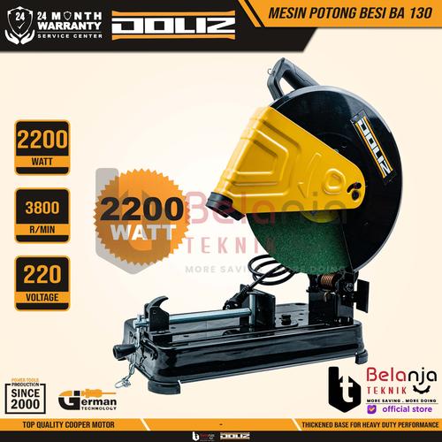 [EZM.3501381] Doliz Mesin Potong Besi BA 130 14 Inch Cutting Off 355 mm 2200 Watt